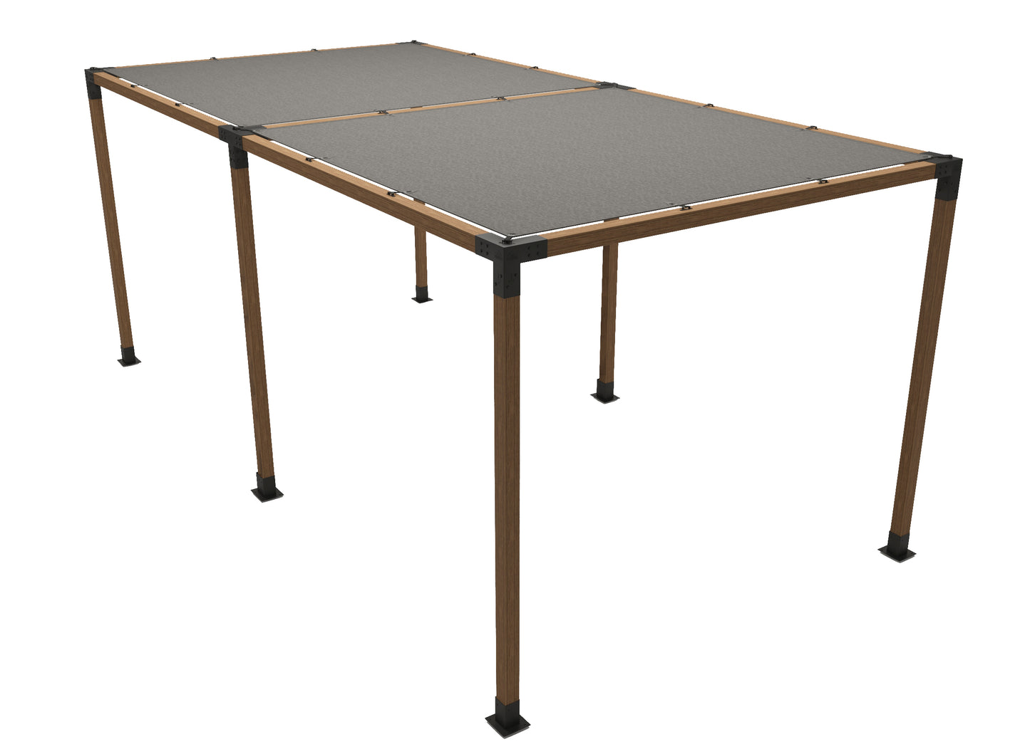 PERGOLA TOP SHADE WITH STRAPS